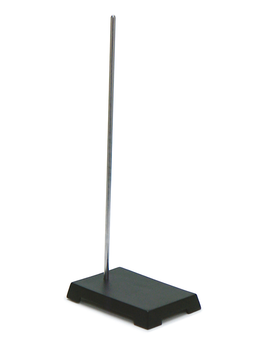 United Scientific® Support Stand W/ Rod, Cast Iron, 4" X 6" Base With 18" Rod