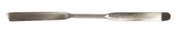 United Scientific® Spatula, Stainless Steel, One End Flat, One End Bent, 4", comes with 10