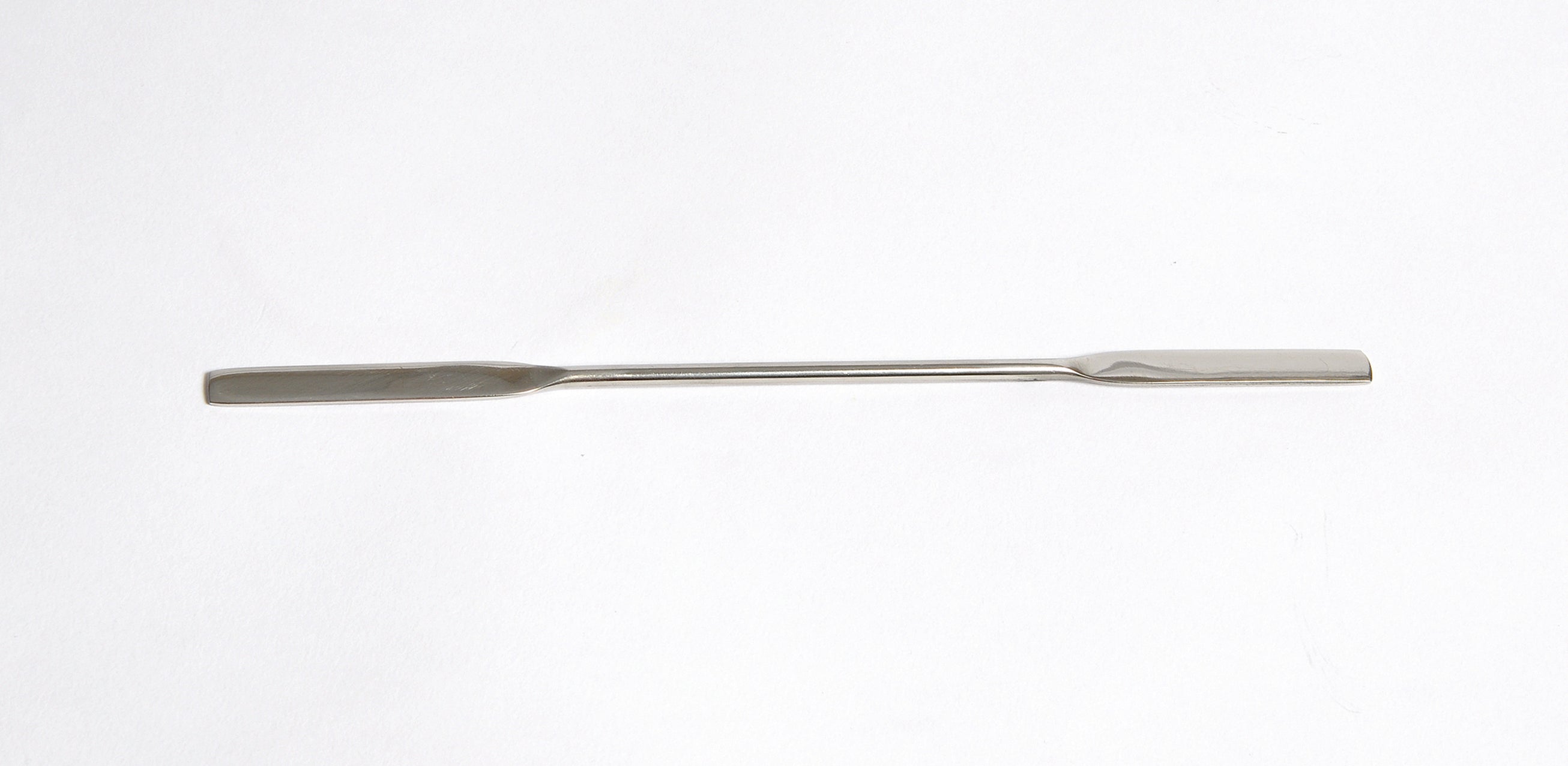 United Scientific® Spatula, Stainless Steel, Both Ends Flat, 8", comes with 10