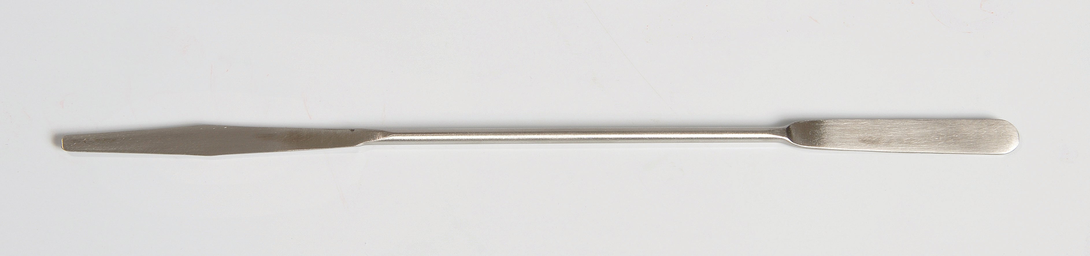 United Scientific® Spatula, Stainless Steel, One End Flat, One End Tapered, 6", comes with 10