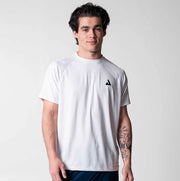 Men's Court Short Sleeve (White) - L