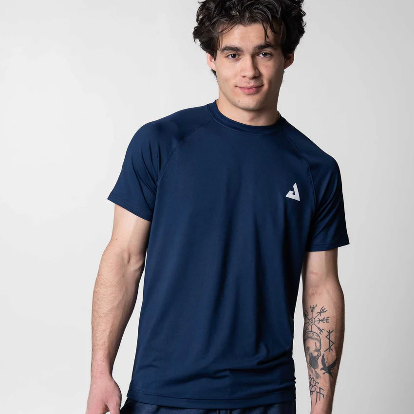 Men's Court Short Sleeve (Navy) - S