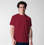 Men's Court Short Sleeve (Bordeaux) - XXL