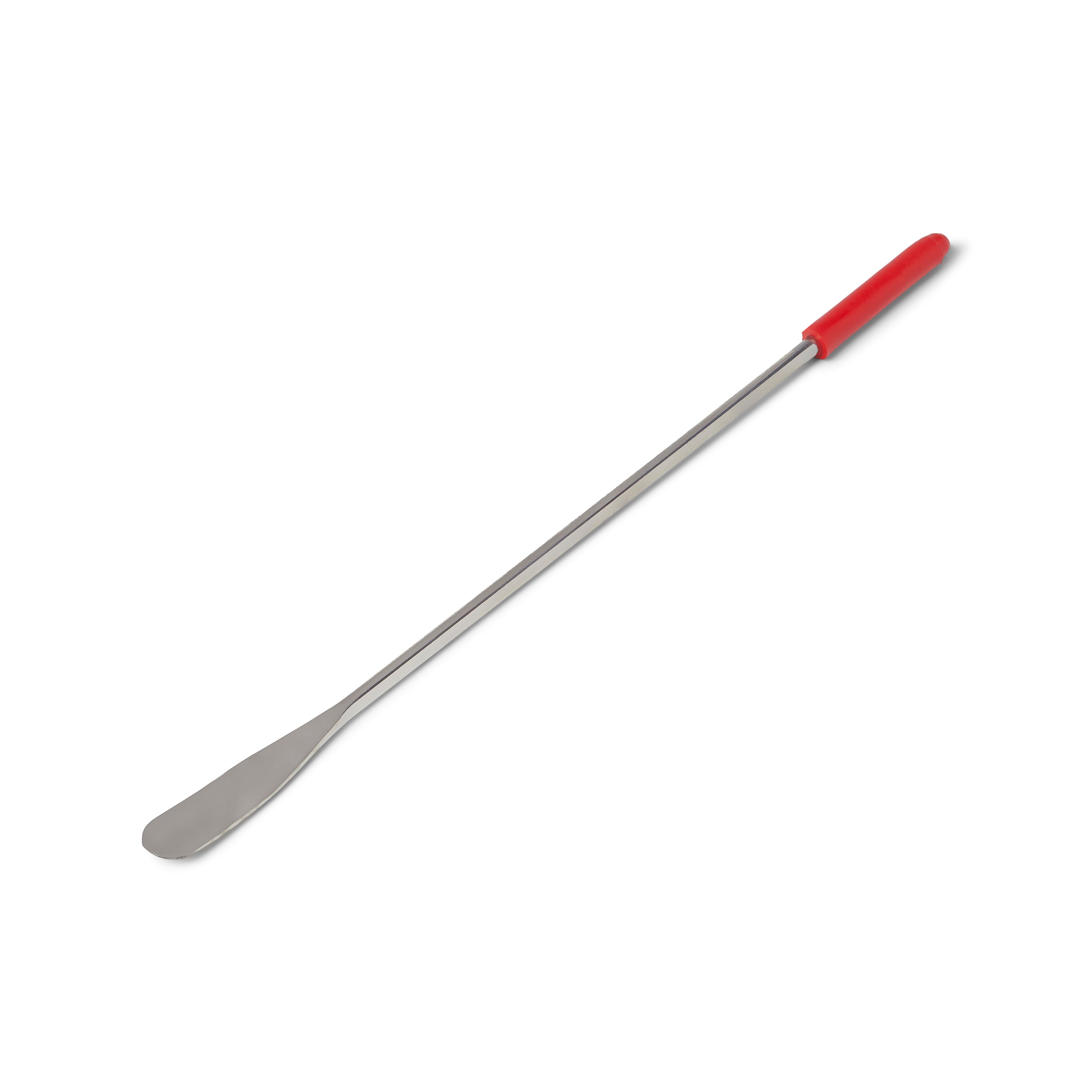 United Scientific® Micro Spoon, Stainless Steel, W/ Plastic Handle, 16.5 cm Long