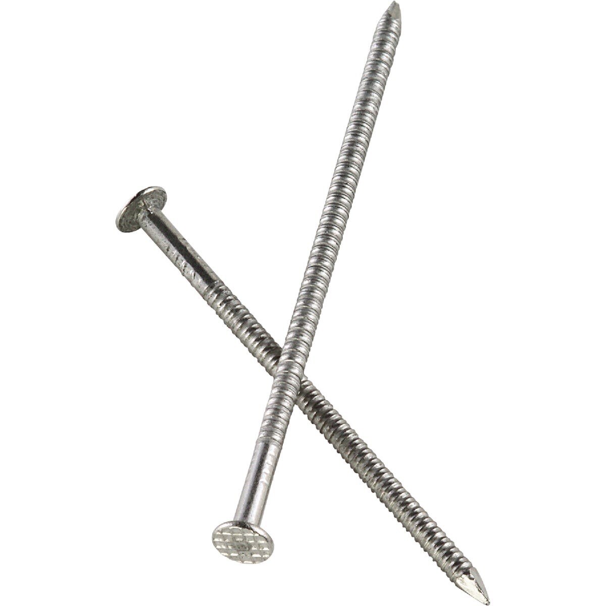 Simpson Strong-Tie 8d x 2-1/2 In. Stainless Steel Flat Checkered Siding Nails (980 Ct., 5 Lb.)