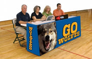 8' Sport Pride Space Saver Scorers Table