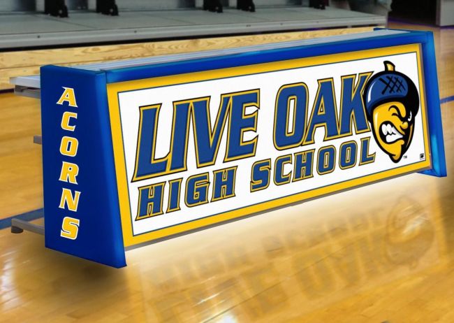 8' Sport Pride Led Illuminated Scorers Table