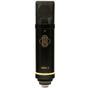 Sontronics Aria 2 - Fixed Cardioid Valve Condenser Microphone, Black