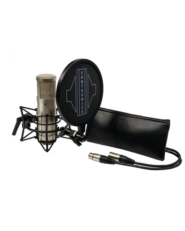 Sontronics STC-2 Pack - Versatile Microphone Bundle, Silver
