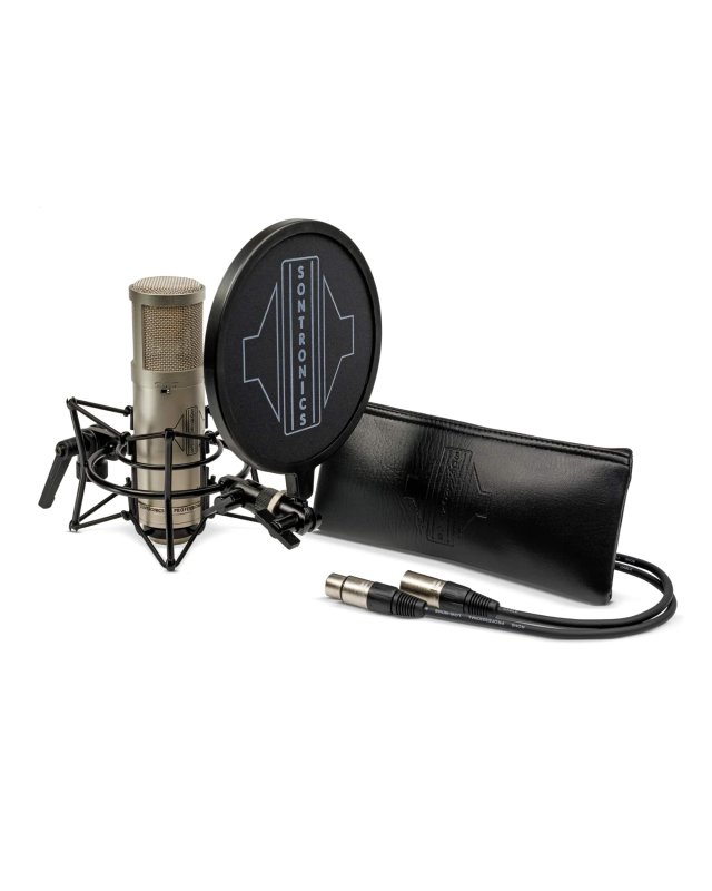Sontronics STC-3X Pack - Versatile Microphone Bundle, Silver