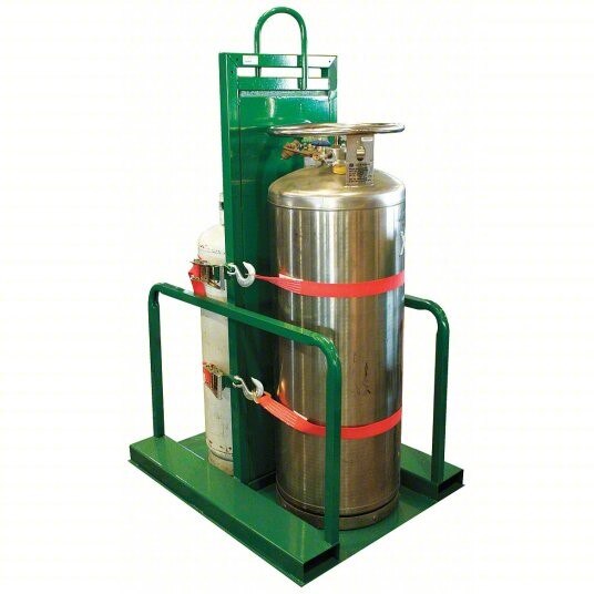 Cylinder Pallet, 2 Cylinders, 9-1/2 in Compatible Cylinder