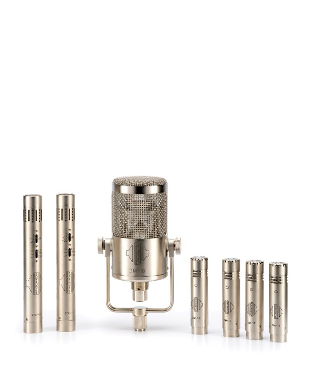 Sontronics Drumpack - 7X Piece Drum Microphone Set, Silver