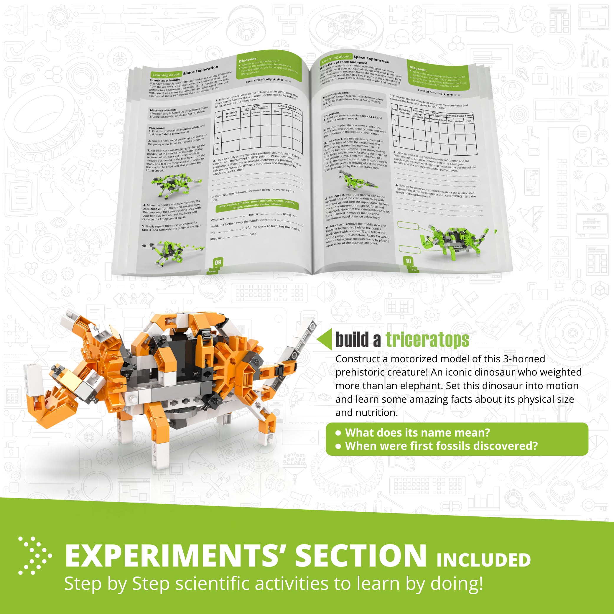 United Scientific® Engino® STEM Paleontology