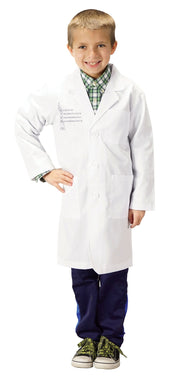 Jr. STEM Lab Coat, 3/4 Length, Size 12/14 - Classic STEM Logo