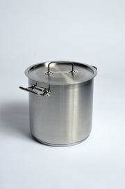 United Scientific® Utility Tanks With Lid (Stock Pot), Stainless Steel 11 L
