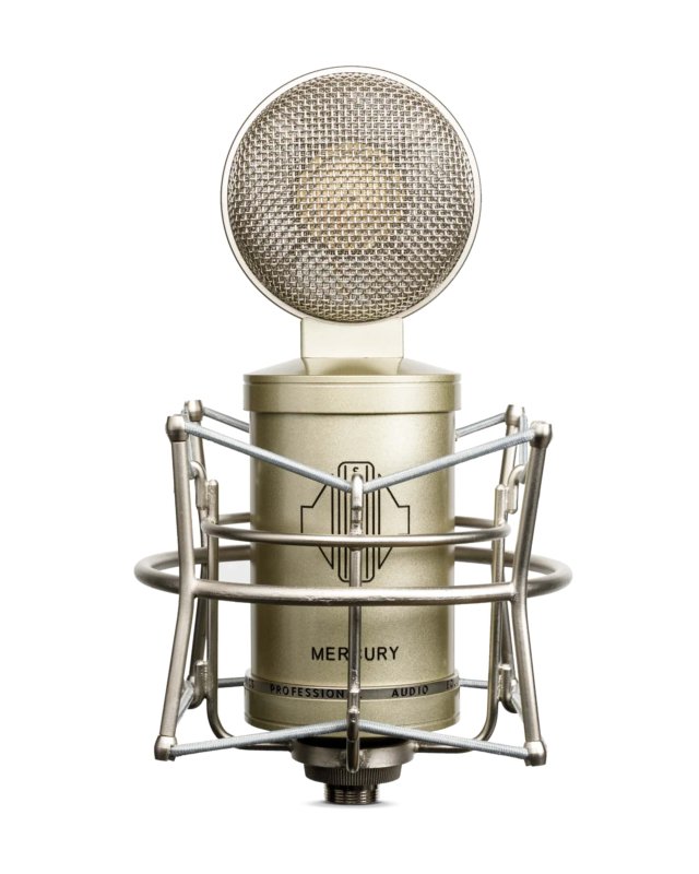 Sontronics Mercury - Variable Pattern Valve Condenser Microphone, Gold