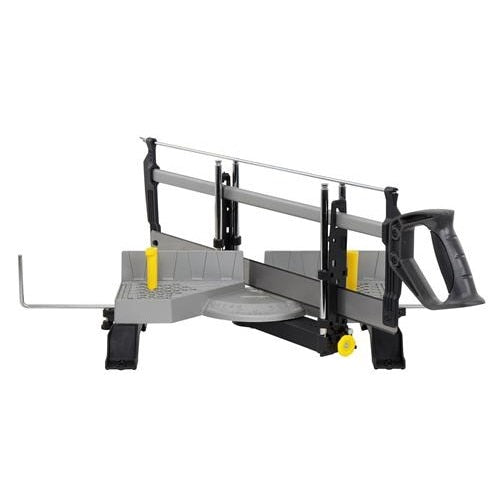 STANLEY ADJUSTABLE ANGLE CLAMPING MITRE BOX 22"