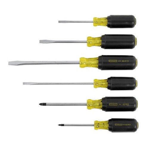 STANLEY 6 PIECE SCREWDRIVER SET