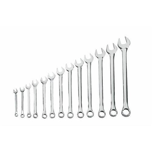 STANLEY 13 PC COMBINATION WRENCH SET FULL POLISH SAE
