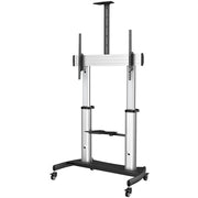 StarTech.com Heavy Duty Adjustable Mobile TV Stand/Cart for for 60-100 Inch Displays