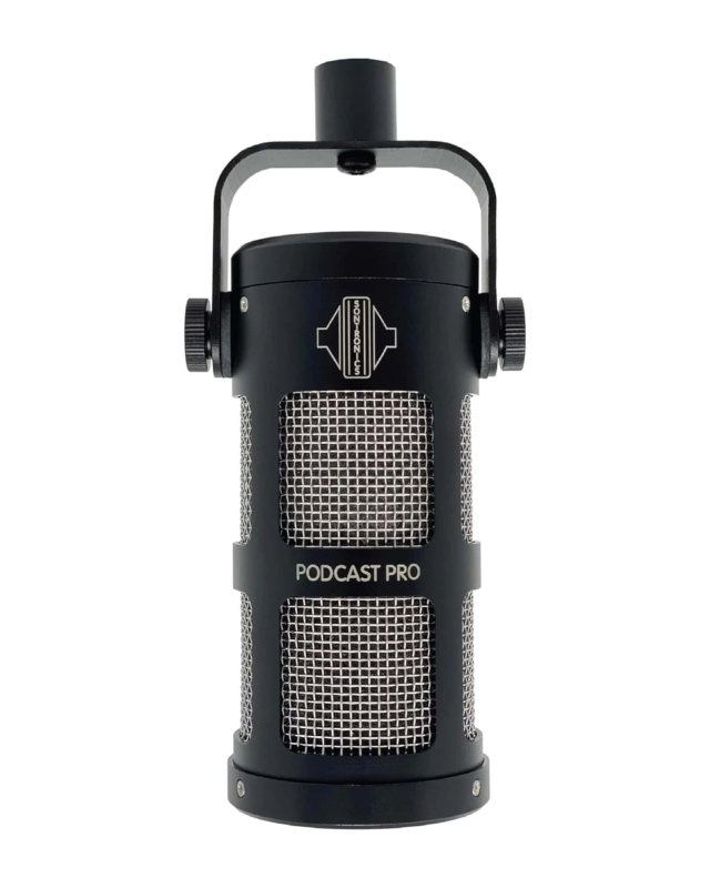Sontronics Podcast Pro - Dynamic Podcast / Streaming / Broadcast / Gaming Microphone, Black