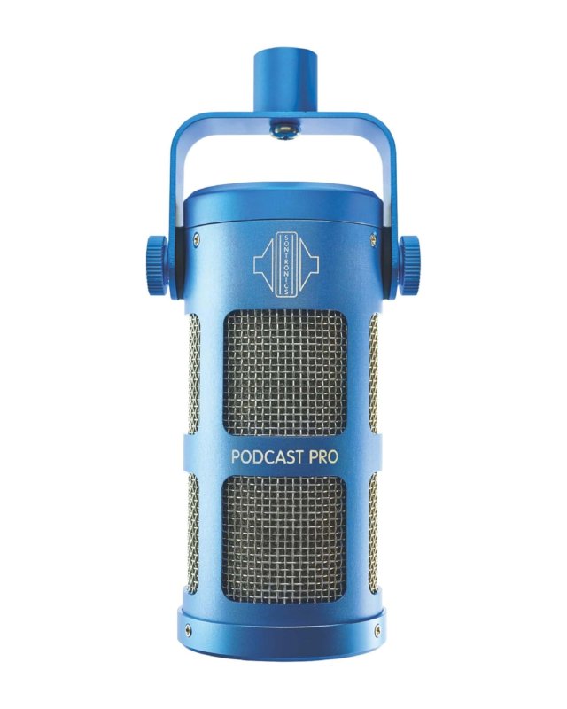 Sontronics Podcast Pro - Dynamic Podcast / Streaming / Broadcast / Gaming Microphone, Blue