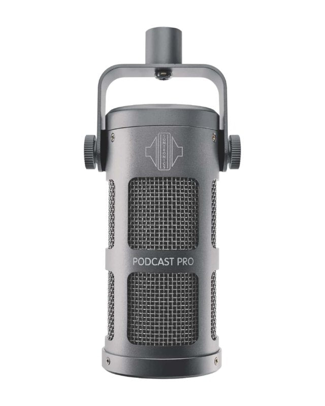 Sontronics Podcast Pro - Dynamic Podcast / Streaming / Broadcast / Gaming Microphone, Cosmic Grey