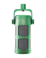 Sontronics Podcast Pro - Dynamic Podcast / Streaming / Broadcast / Gaming Microphone, Green