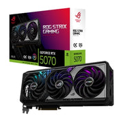 ASUS - ROG Strix NVIDIA GeForce RTX 5070 OC Edition 12GB GDDR7 PCI Express 5.0 Graphics Card - Black