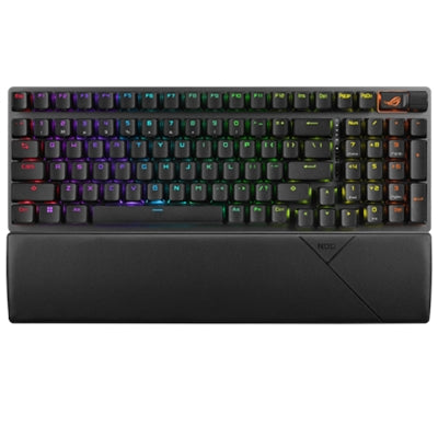 ASUS - ROG Strix Scope II 96 Full Size Wireless Mechanical Gaming Keyboard with Hot-Swappable ROG NX Snow Switches - Black