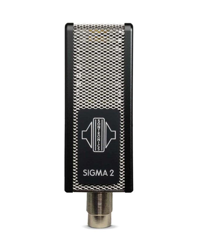 Sontronics Sigma 2 - Phantom-Powered Ribbon Microphone, Black
