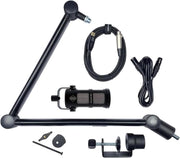 Sontronics Voicecasting Pack - Podcast / Streaming / Broadcast Microphone Set, Black