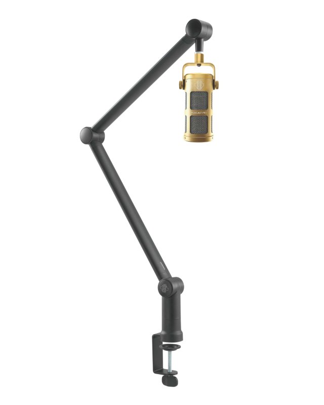 Sontronics Voicecasting Pack - Podcast / Streaming / Broadcast Microphone Set, Gold