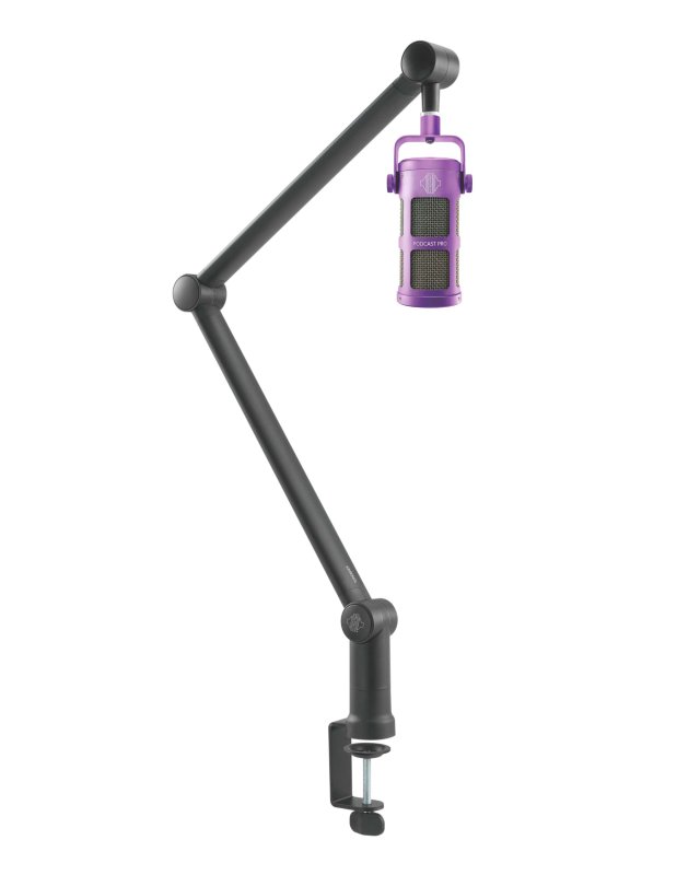 Sontronics Voicecasting Pack - Podcast / Streaming / Broadcast Microphone Set, Purple