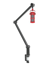 Sontronics Voicecasting Pack - Podcast / Streaming / Broadcast Microphone Set, Red