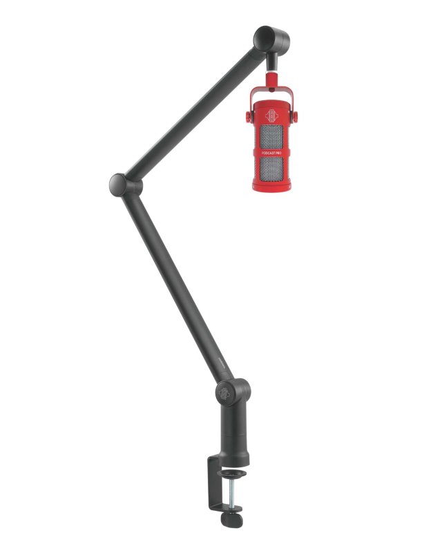 Sontronics Voicecasting Pack - Podcast / Streaming / Broadcast Microphone Set, Red