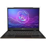 MSI - Summit 13 AI+ -Copilot+ PC- Evo 13.3" 2-in-1 Touch Laptop - Ultra 7-258V – Intel ARC Graphics with 32GB Memory – 1TB SSD - Ink Black
