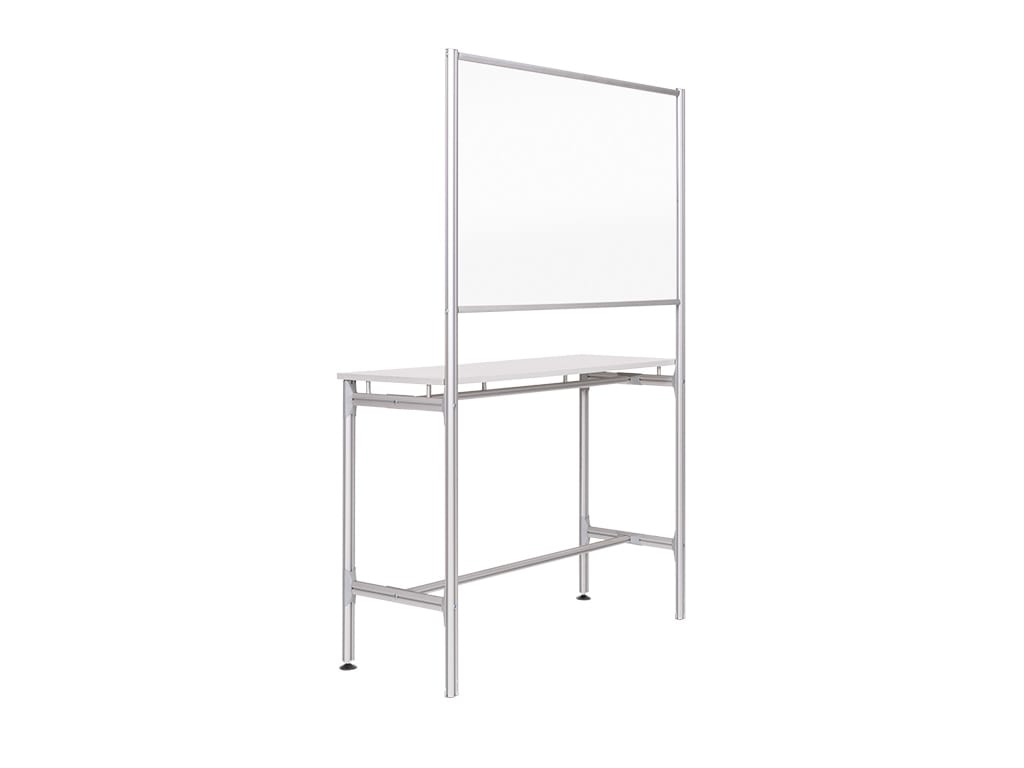 Standing Desk W/ Transparent Board 47.24"X72.83"X18.7