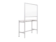 Standing Desk W/ Transparent Board 47.24"X72.83"X18.7