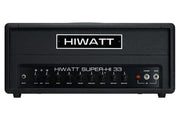 Hiwatt SUPER-HI 33 Head - 30W 2-Channel Amp W/ Extreme Gain