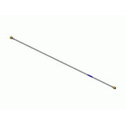 Stainless Steel Braided PTFE Pigtail, 1/4" F X 1/4" F, 36" OAL