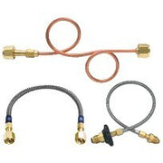 PFTE Flexible Pigtail, 1/4" F X 1/4" F, 48" OAL