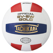Competition Volleyball - Premium Leather - Scarlet/White/Navy
