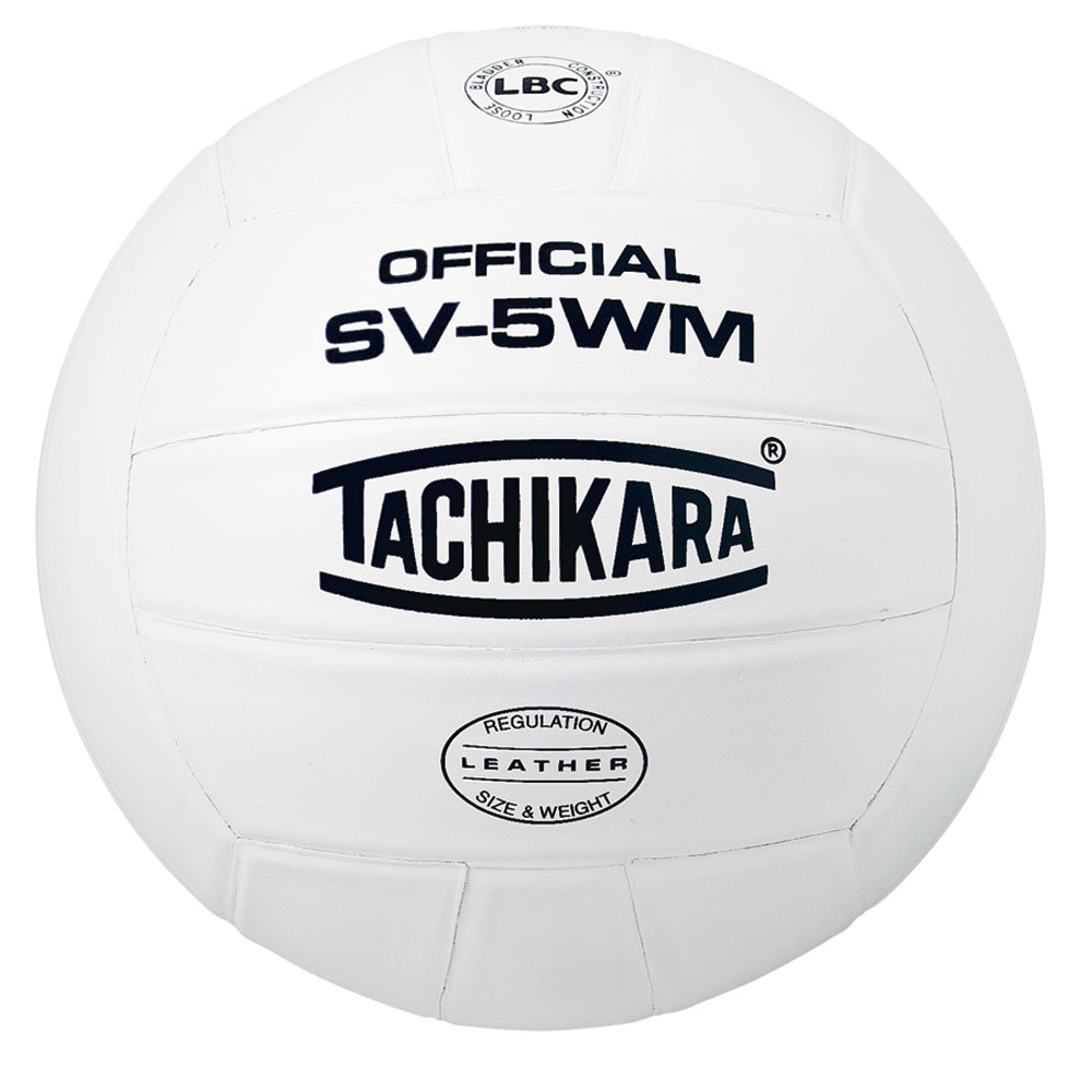 Performance Volleyball - Full Grain Leather - White