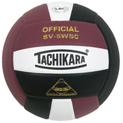 Competition Volleyball - Sensi-Tec Microfiber Composite - Cardinal/White/Black