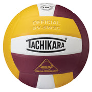 Competition Volleyball - Sensi-Tec Microfiber Composite - Gold/White/Cardinal