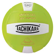 Competition Volleyball - Sensi-Tec Microfiber Composite - Lime Green/White