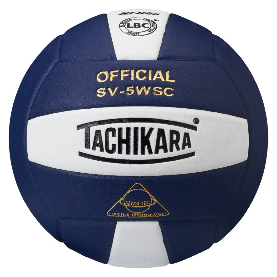 Competition Volleyball - Sensi-Tec Microfiber Composite - Navy/White