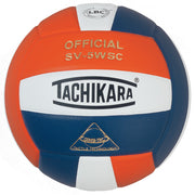 Competition Volleyball - Sensi-Tec Microfiber Composite - Orange/White/Navy
