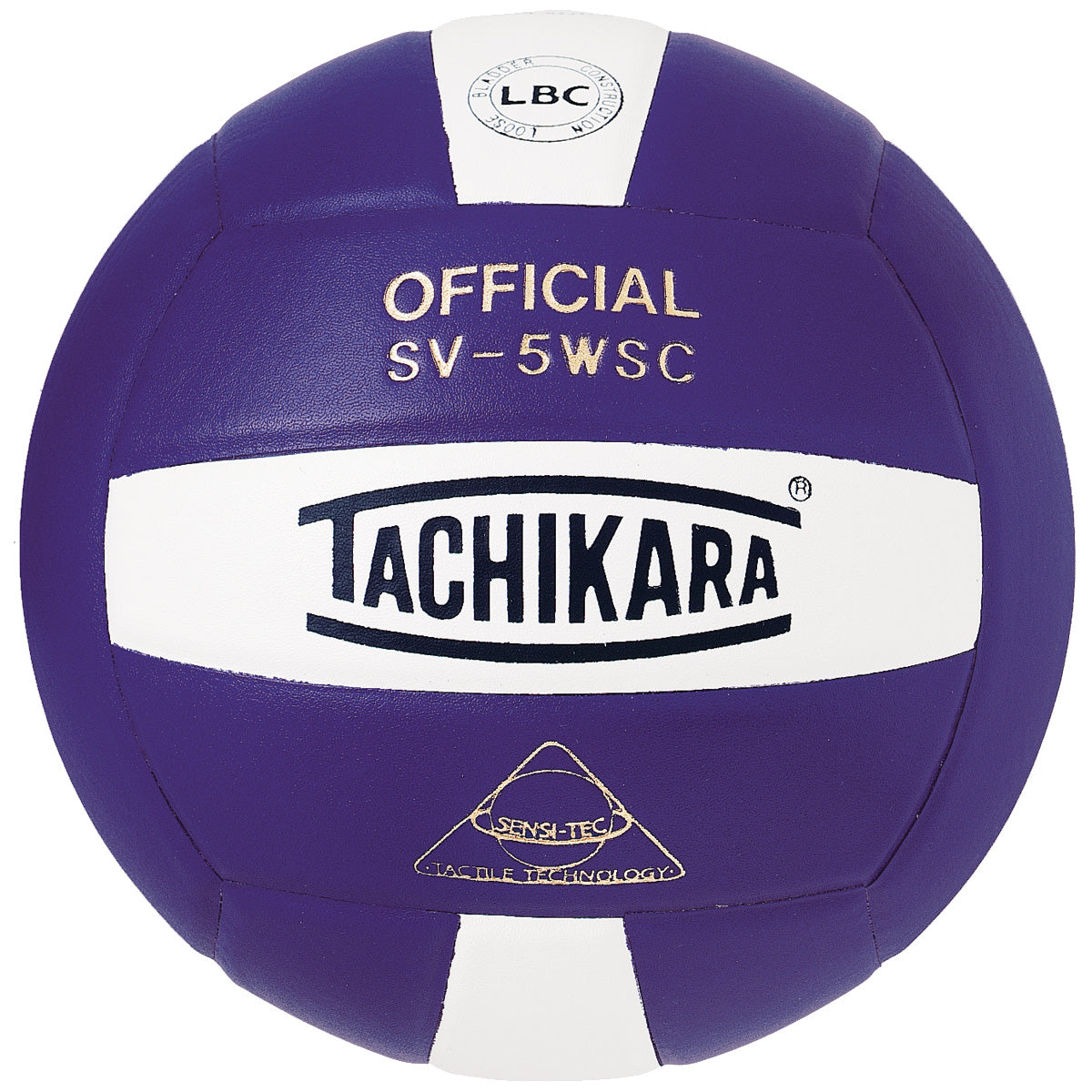 Competition Volleyball - Sensi-Tec Microfiber Composite - Purple/White
